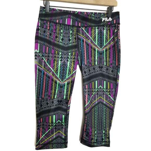 FILA | Performance Running Cropped Leggings - Picture 1 of 4